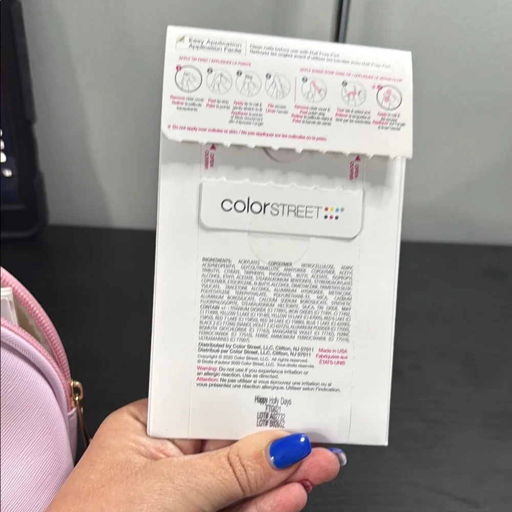 Color Street Cosmetic Bag with nail strips bundle - Picture 7 of 12